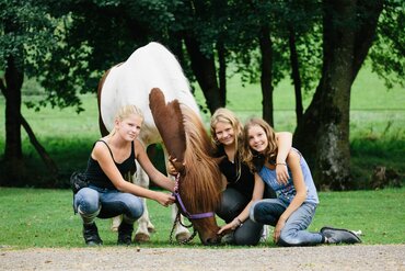 Reitcamp am Islandpferdegestüt Sommer