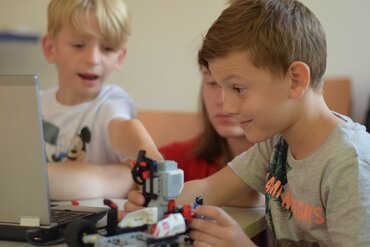 Roboter Camp Rosenarcade