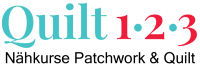 Logo Quilt123 - Nähkurse Patchwork & Quilt